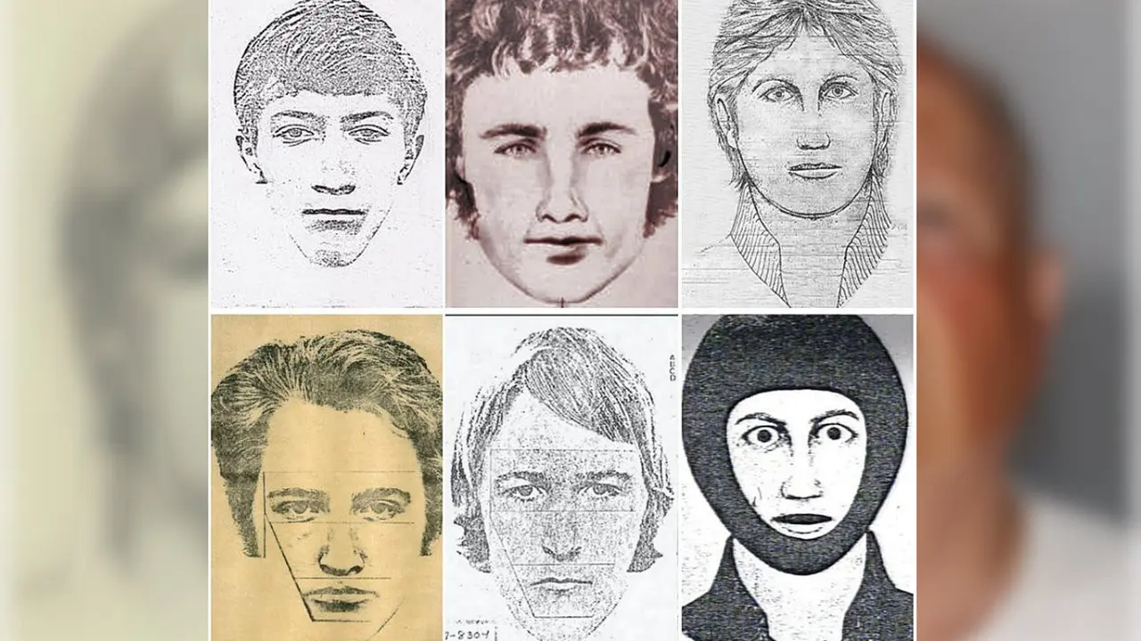 Sketsa pelaku pembunuhan Golden State Killer (Wikipedia/California's Law Enforcement)