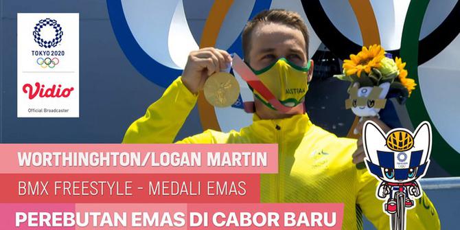 VIDEO: Wajib Nonton Ini! Aksi-Aksi Luar Biasa Peraih Medali Emas di Cabor Baru Olimpiade, BMX Freestyle