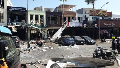 Polisi Ungkap Penyebab Ledakan Ruko di San Antonio Surabaya