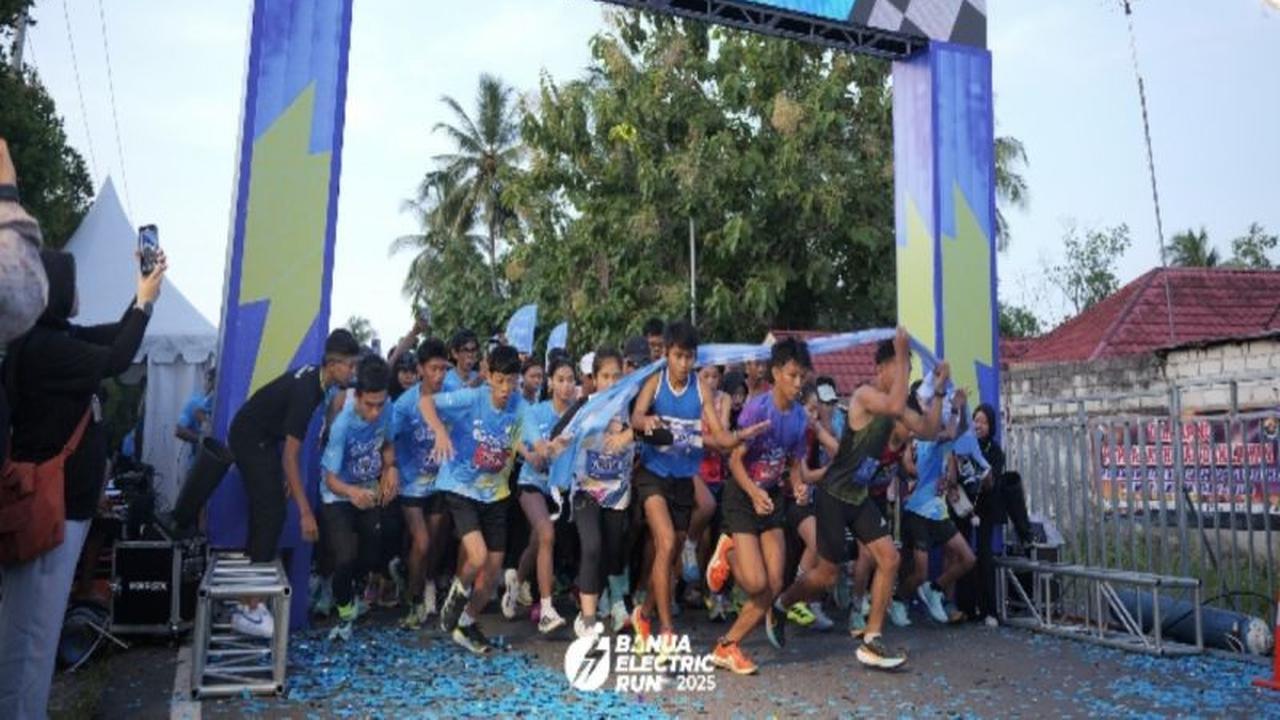 Fakta Unik: Banua Electric Run 2025 PLN Kalselteng Berhasil Kurangi 3,81 Ton Emisi Karbon!