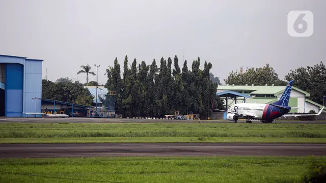 FOTO: Suasana Bandara Pondok Cabe Pengganti Sementara Bandara Halim Perdanakusuma