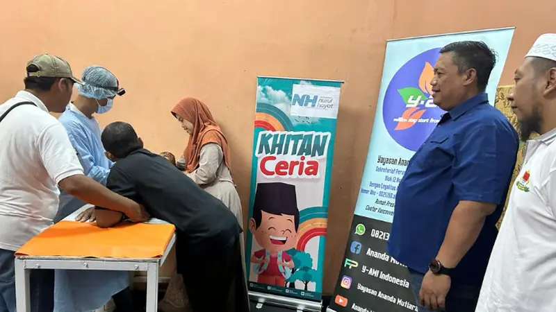 Yayasan di Sidoarjo Isi Momen Libur Sekolah dengan Khitan Massal Anak Disabilitas