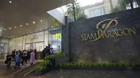 Lokasi penembakan di Siam Paragon Mall, Bangkok, Thailand. (AP/Sakchai Lalit)