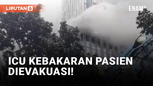 VIDEO: Ruang ICU RSUD Bandung Kiwari Kebakaran!