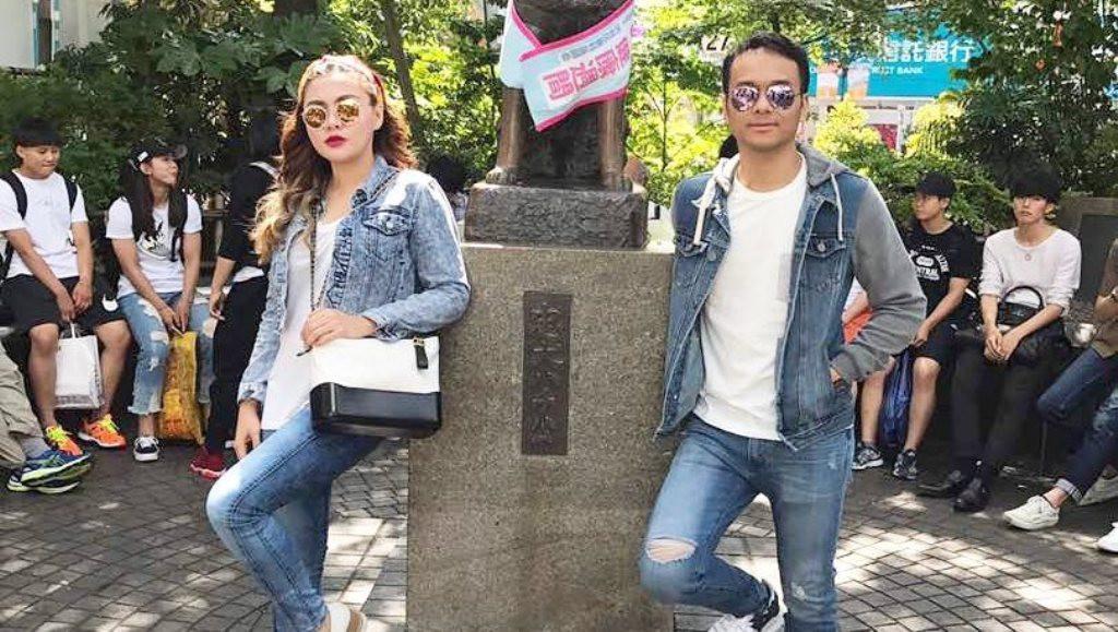 Vicky Shu dan Ade Imam [foto: www.instagram.com/faiza_aljufri]