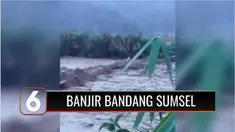 Banjir bandang Sungai Keruh di Empat Lawang, Sumatera Selatan mengakibatkan satu jembatan gantung putus, pada Sabtu (23/10) petang. Banjir juga melanda ratusan rumah di 13 desa, bahkan dua rumah hanyut tersapu banjir.