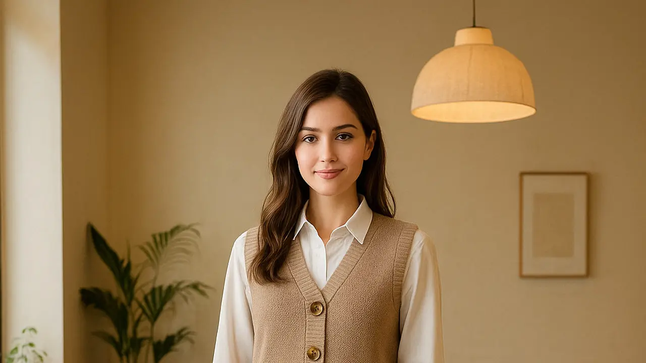 Model Rompi Rajut Tanpa Lengan