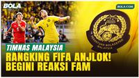 Dokumen Bodong Berujung Petaka, Ranking FIFA Timnas Malaysia Turun Drastis pada Desember 2025!