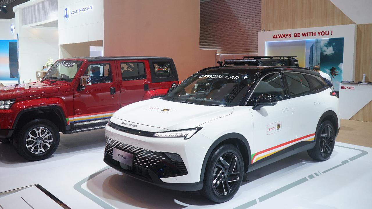 BAIC BJ40 Plus dan X55 II jadi Kendaran Resmi Atlet Tim Indonesia