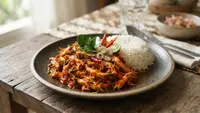 Resep Ayam Suwir Bali Tanpa Santan yang Pedas, Gurih, dan Praktis