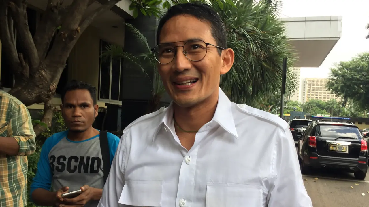 Senyum Sandiaga Uno Saat Kembali Diperiksa soal Kasus Tanah
