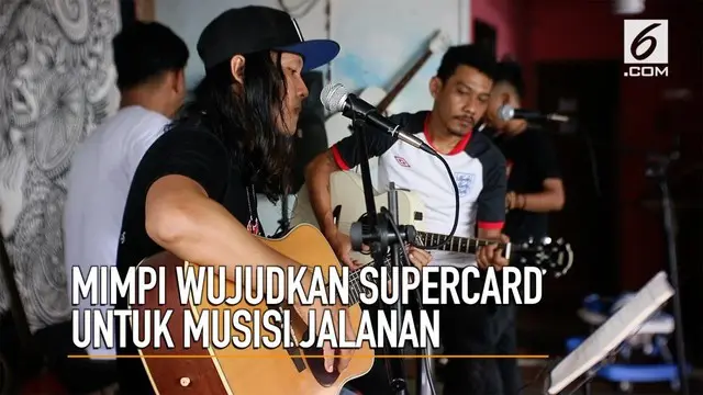Institut Musik Jalanan menginisiasi adanya supercard untuk lebih menyejahterakan musisi layanan di Indonesia.