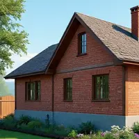 Ilustrasi Model Rumah Sederhana yang Bisa Dibangun Bertahap (Sumber Gambar: Meta AI)