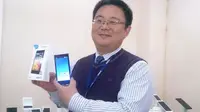 Wang Zhang Zhong, Sales Director of Overseas for Mobile Phone Haier (Liputan6.com)