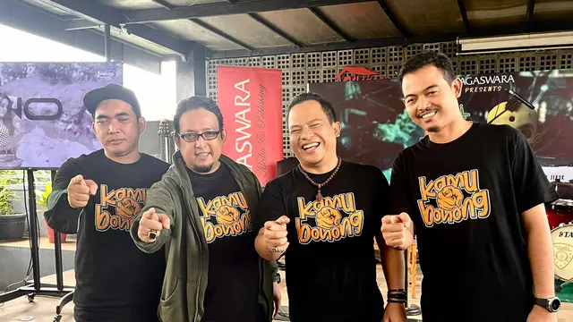 Wali Band saat merilis single berjudul Kamu Bohong ciptaan Apoy WALI. (Foto: Dok. Nagaswara)