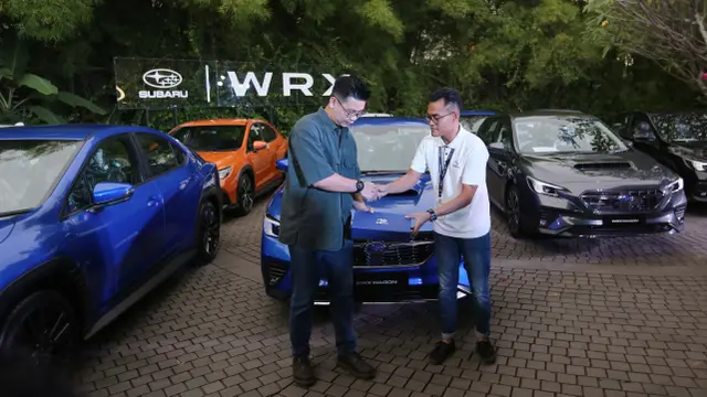 Serah Terima Perdana Subaru WRX kepada Pelanggan di Indonesia.