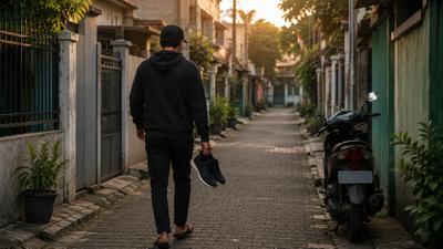 Tertangkap Saat Hendak Beraksi Lagi, Modus Juru Parkir Curi Puluhan Sepatu Kos di Kebayoran Baru