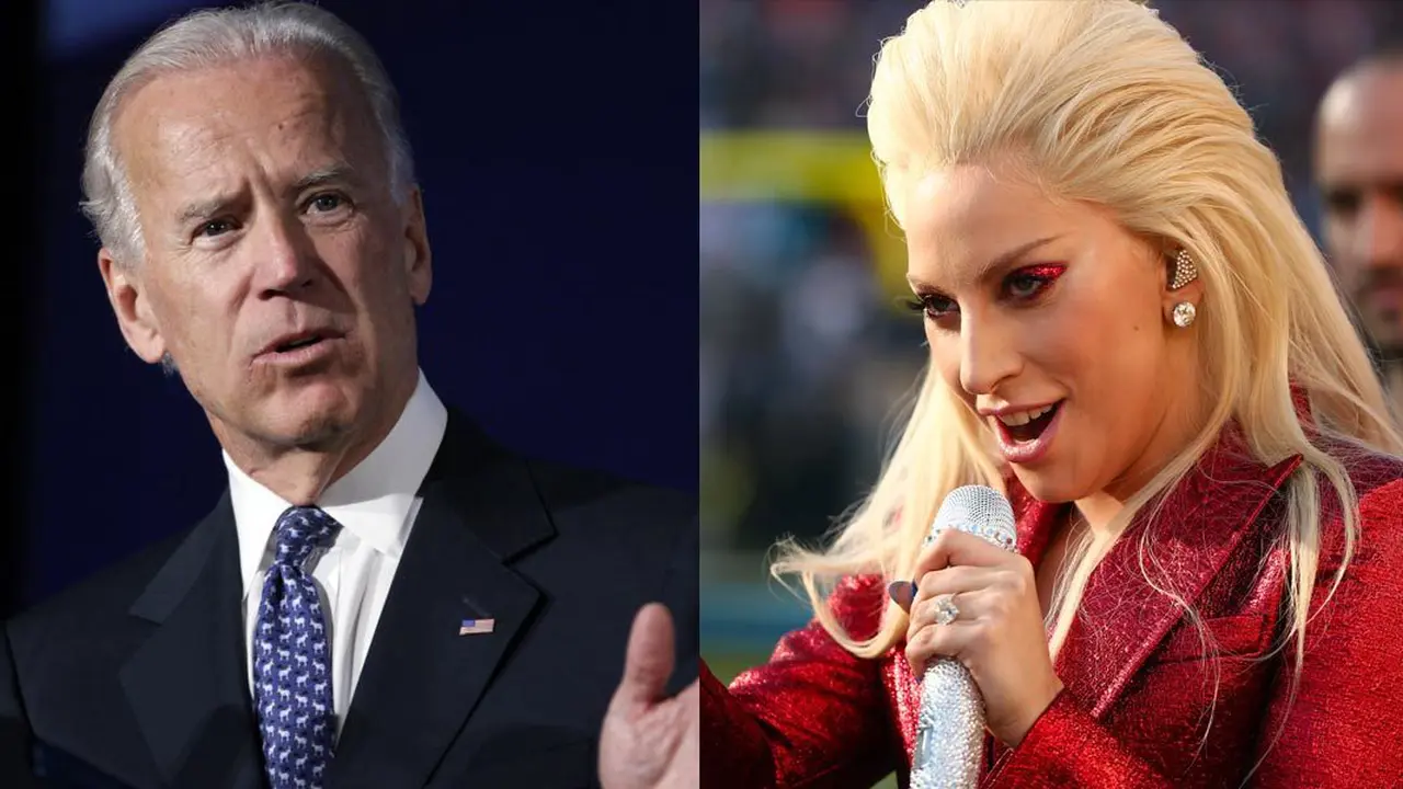 Joe Bidden Buka Aksi Emosional Lady Gaga di Piala Oscar 2016