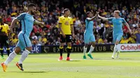 Pesta Gol atas Watford, Manchester City Finis di 3 Besar