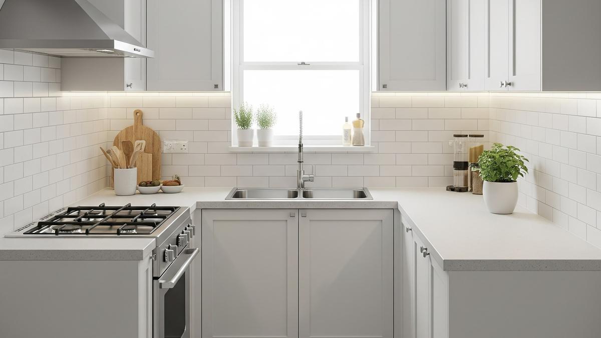 8 Gaya Dapur Kecil Bentuk U Minimalis, Solusi Cerdas Maksimalkan Ruang Hunian Modern