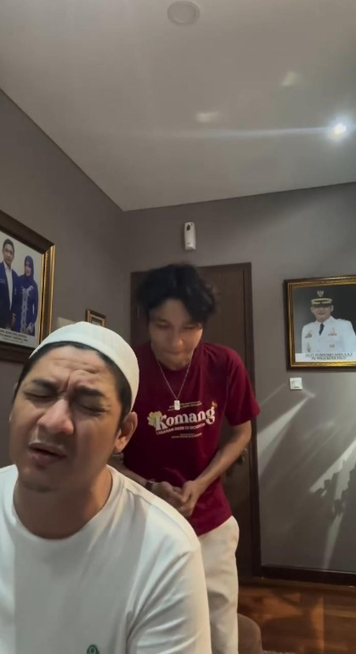 Momen Bapak Anak Bersama, Ini yang Dilakukan Pasha Ungu dan Kiesha Alvaro Sambil Nunggu Sahur