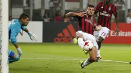 Stiker bernomor punggung 63 ini berhasil mengemas tiga gol dalam lima laga terakhir. (AP/Antonio Calanni)