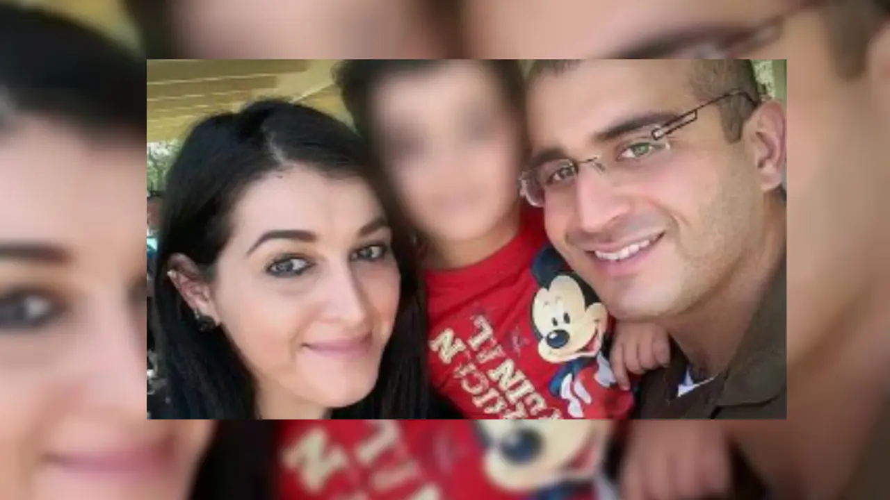 Pelaku penembakan Orlando bersama istri kedua, Noor Salman. (CNN)