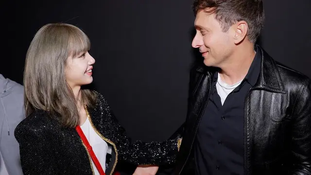 Lisa BLACKPINK dan Hedi Slimane