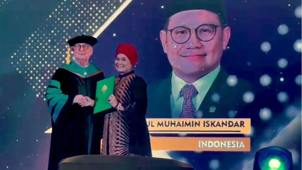 Cak Imin Dapat Penghargaan Doktor HC dari Universitas Asal Amerika Serikat, Ini Alasannya