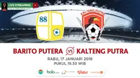 Piala Presiden 2018 Barito Putera Vs Kalteng Putra (Bola.com/Adreanus Titus)