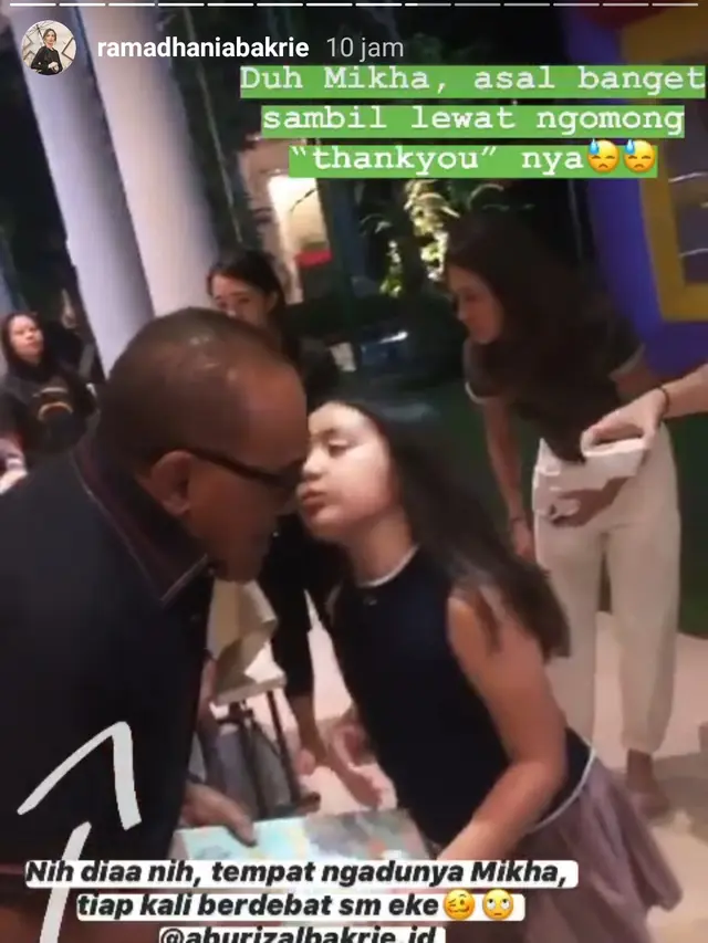 Unggahan Nia Ramadhani. (Foto: Instagram @ramadhaniabakrie)