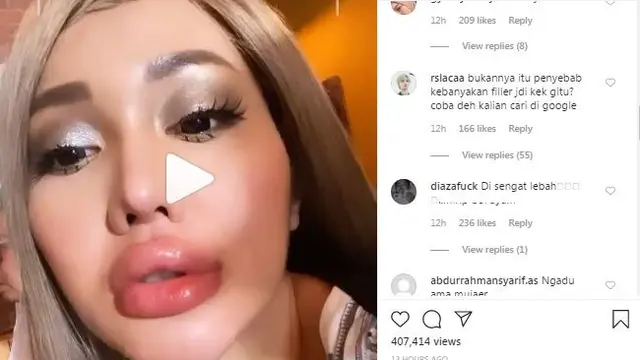 Unggahan Lucinta Luna. (Foto: Instagram lucintaluna)