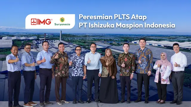 Peresmian PLTS Atap (Istimewa)