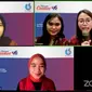 Talkshow Ibu Bangga Bisa Canggih untuk Dukung Mompreneur Berwirausaha.&nbsp; foto: istimewa