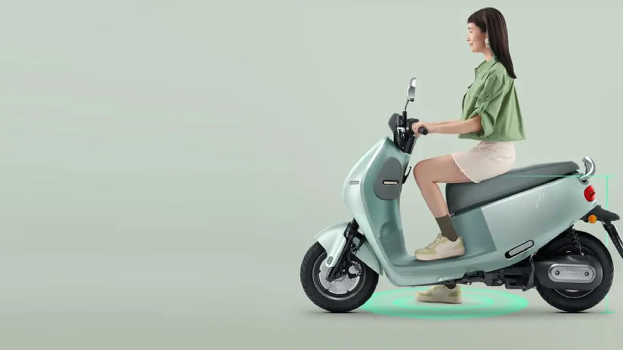 Gogoro Delight motor listrik yang dikembangkan dan ditujukan untuk wanita (Gogoro)