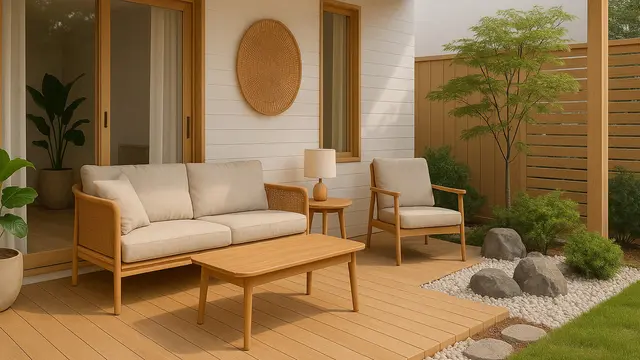 Gambar Teras Rumah Scandinavian/via AI