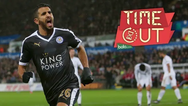 Time Out: Xavi Sebut Mahrez Bakal Cocok untuk Barcelona