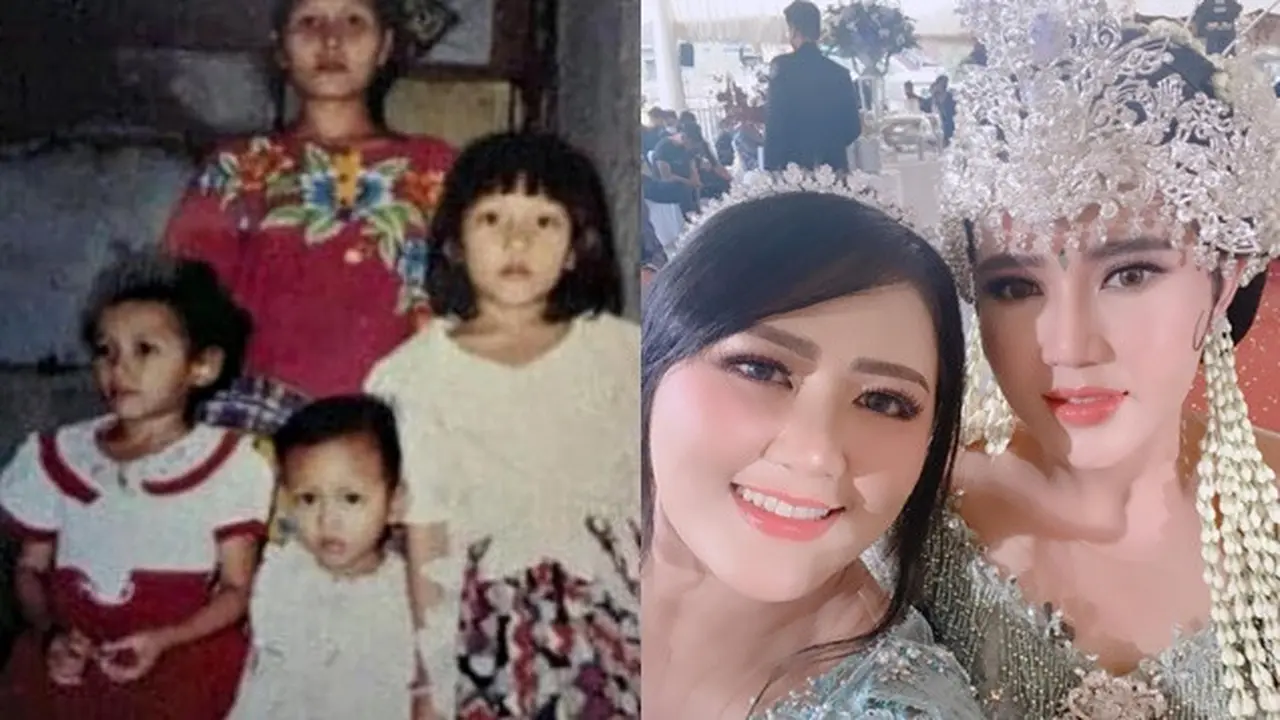 6 Potret Via Vallen dan Mella Rosa dari Kecil hingga Kini, Selalu Kompak