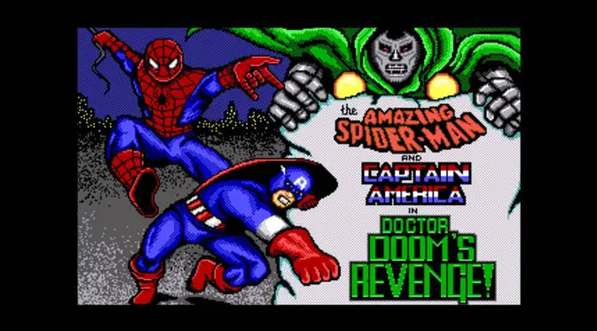 Spider-Man And Captain America In Dr. Doom’s Revenge. (Doc: Moby Games)