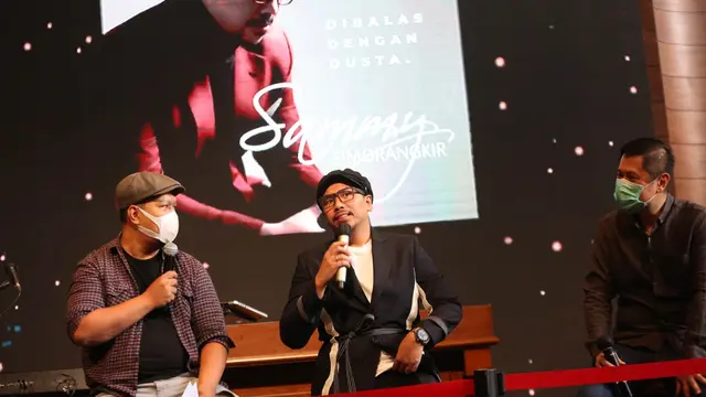 Peluncuran single Sammy Simorangkir Dibalas Dengan Dusta.