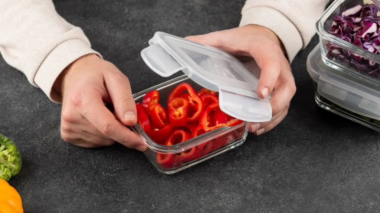 Ilustrasi food container.