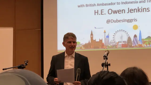 Duta Besar Inggris untuk Indonesia, H.E Owen Jenkins