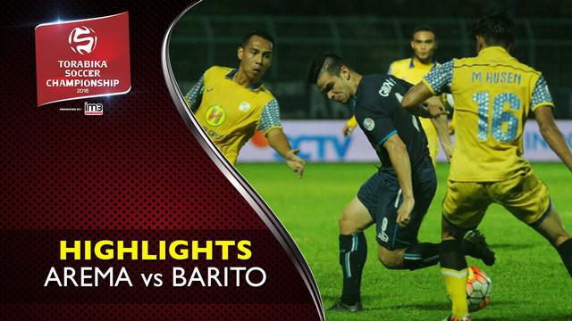 Video highlights TSC 2016 antara Arema Cronus Vs Barito Putera yang berakhir dengan skor 0-0 di Stadion Kanjuruhan, Malang.