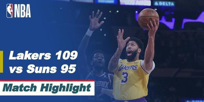 VIDEO: Highlights NBA Playoffs, LA Lakers Kalahkan Phoenix Suns 109-95