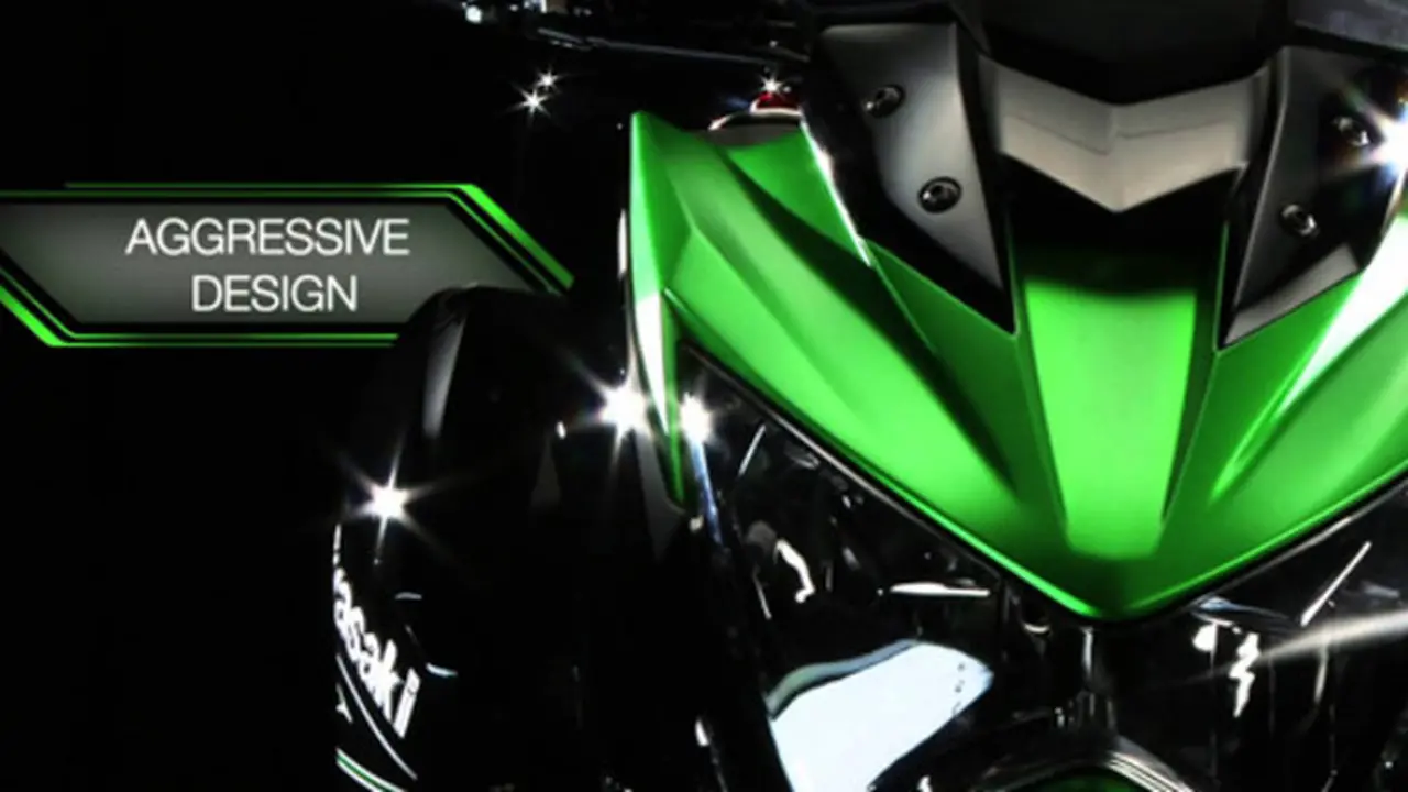 Ilustrasi: Headlamp Kawasaki Z800 2013