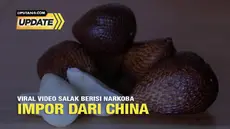 Postingan video yang mengklaim adanya buah salak berisi narkoba dari China adalah tidak benar. Faktanya, video tersebut merupakan peristiwa penyelundupan narkoba pil koplo dalam buah salak yang dilakukan oleh seorang istri dari tahanan di Lembaga Pem...