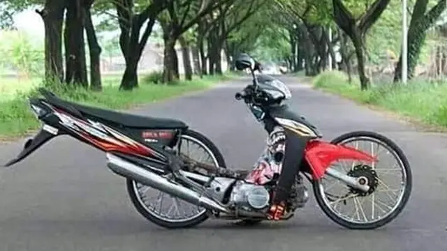 Potret Motor Hasil Modifikasi Ini Dijamin Bikin Ketawa Geli