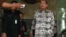 Janedjri M Gaffar diperiksa sebagai saksi terkait kasus suap sengketa Pilkada Lebak yang melibatkan mantan Ketua MK Akil Mochtar, Jakarta, (22/10/14). (Liputan6.com/Miftahul Hayat)