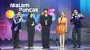 Aktor asal Korea Selatan itu datang dan menyapa langsung para penggemar setianya yang hadir pada malam puncak HUT SCTV 35. (Kapanlagi.com/Budy Santoso)