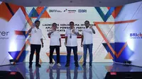 Peluncuran aplikasi POWER (Pertamina Owner and Mechanic Reward) dengan fitur terbaru BRI CBM (Corporate Billing Management) untuk outlet (bengkel) Pertamina.